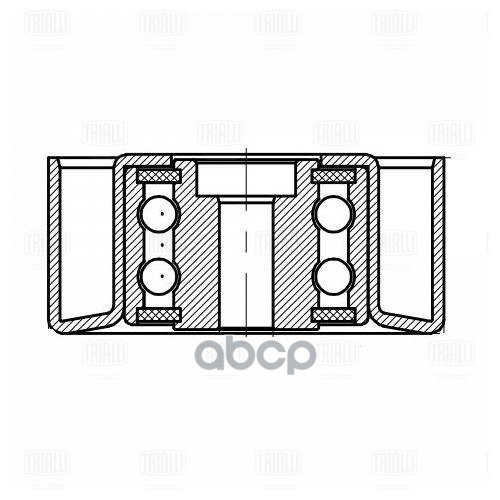 Ролик Обводной Приводного Ремня Citroen C3/Peugeot 206/307 1,4/1,6l 16v Trialli Cm 5083 Tr