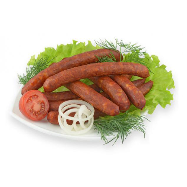 

Колбаски Мясная классика Венгерские полукопченые 300 г