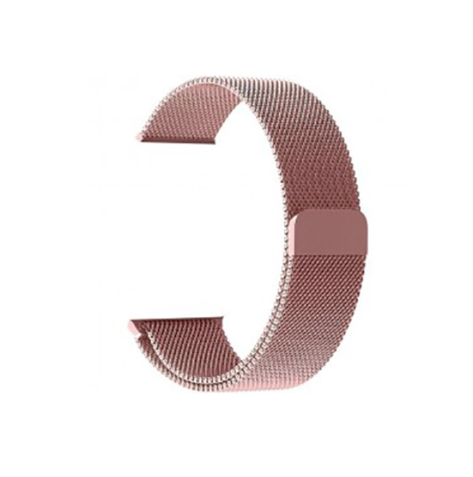 Ремешок Barn&Hollis универсальный магнитный для cмарт часов, 22 mm, металл, розовое золото