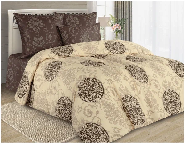 

ПРОСТЫНЯ НА РЕЗИНКЕ 200х200 NINA HOME перкаль р.836, НКСвир-140-150-40-40-4