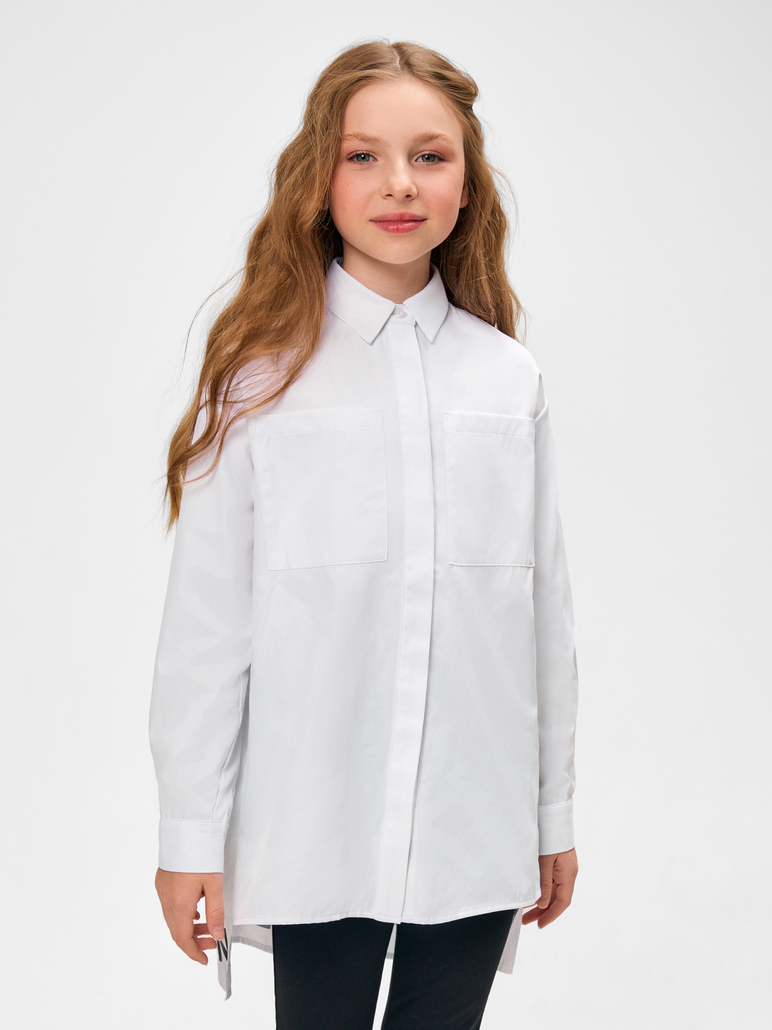 Блузка для девочек ACOOLA р.158, белый