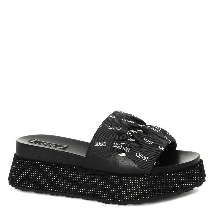 

Шлепанцы женские Liu Jo SA2169 черные 39 EU, SA2169