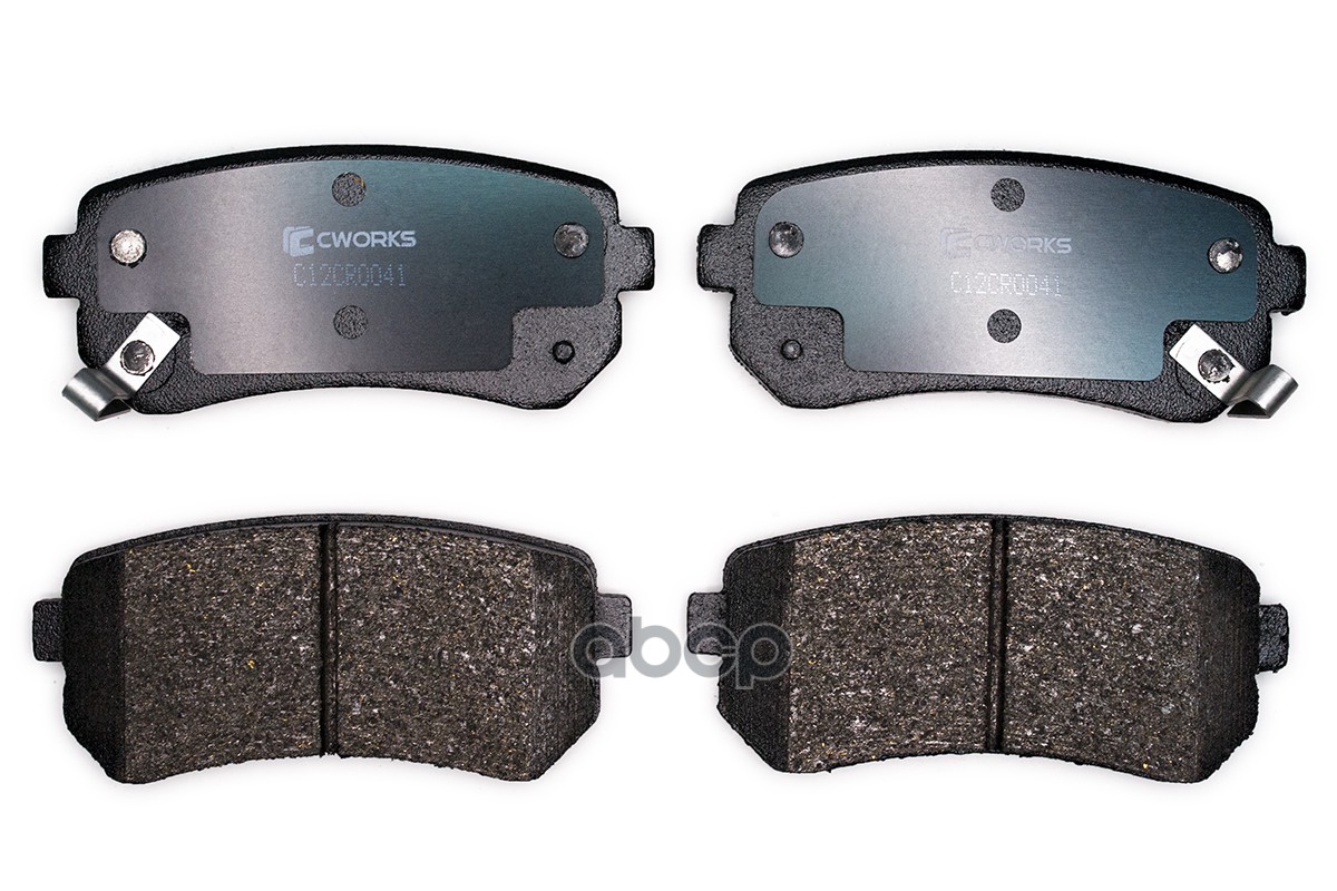 

Тормозные Колодки Задние (Low Metallic) Cworks C12cr0041 CWORKS арт. C12CR0041
