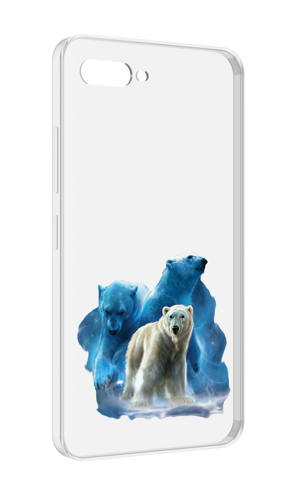 

Чехол MyPads полярный медведь для ITEL A25 / ITEL A25 Pro / ITEL A35, Прозрачный, Tocco