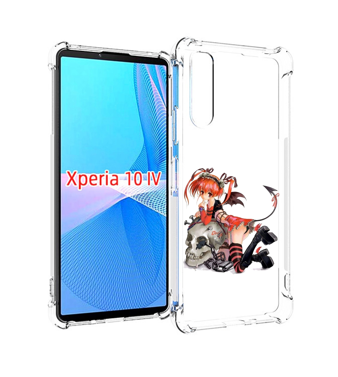 

Чехол MyPads аниме для Sony Xperia 10 IV (10-4), Прозрачный, Tocco