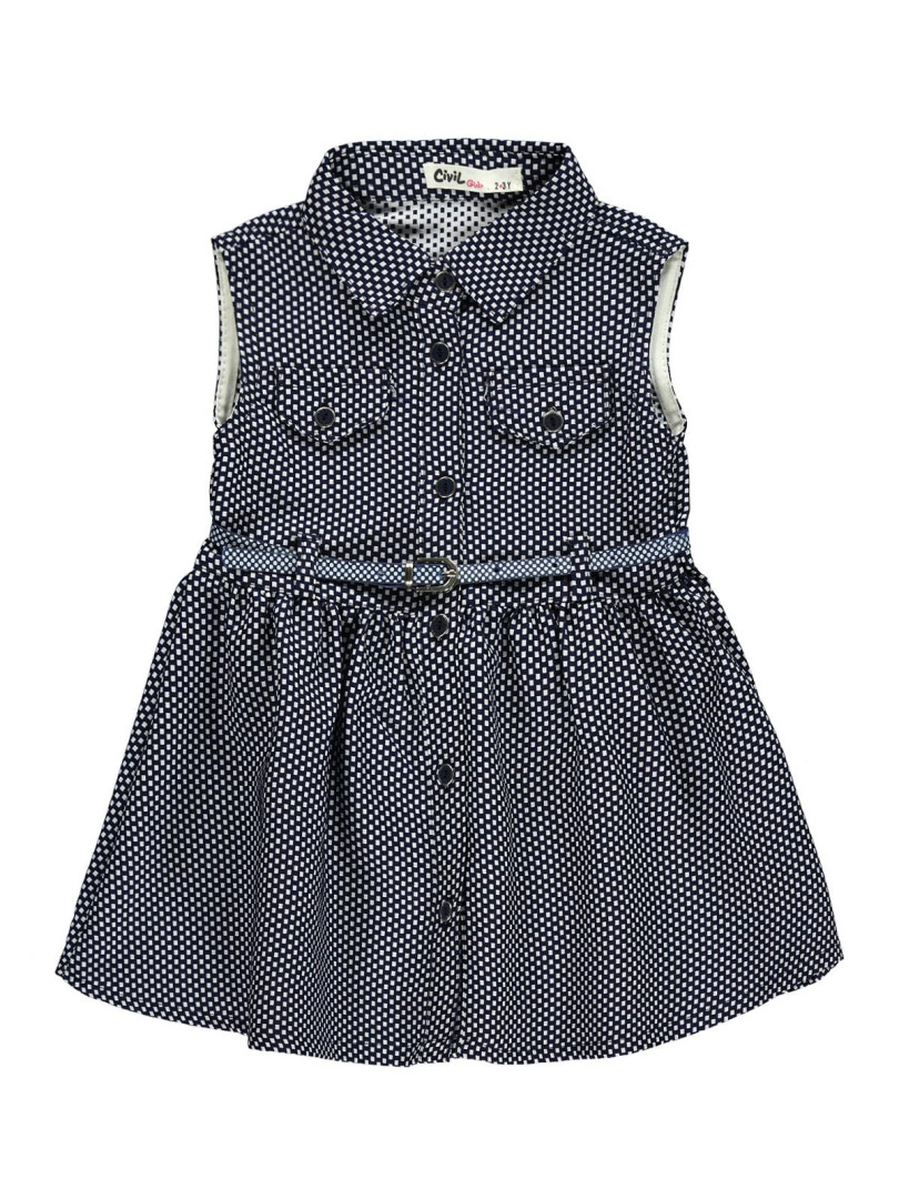 

Платье для девочки Civil Girls 260990300Y01 темно-синий 24-36 мес (доставка из-за рубежа), 260990300Y01