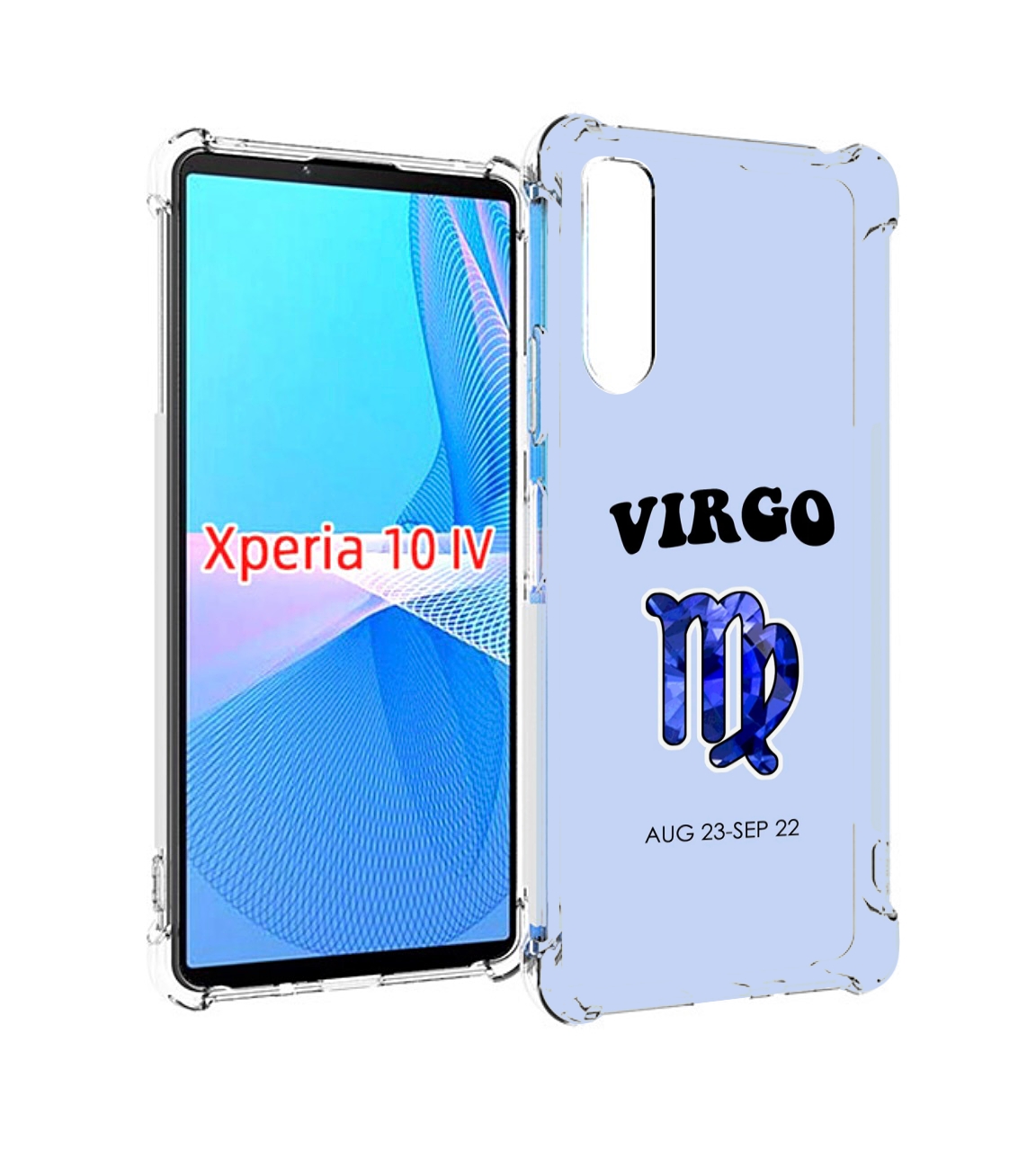 

Чехол MyPads знак-зодиака-дева-1 для Sony Xperia 10 IV (10-4), Прозрачный, Tocco