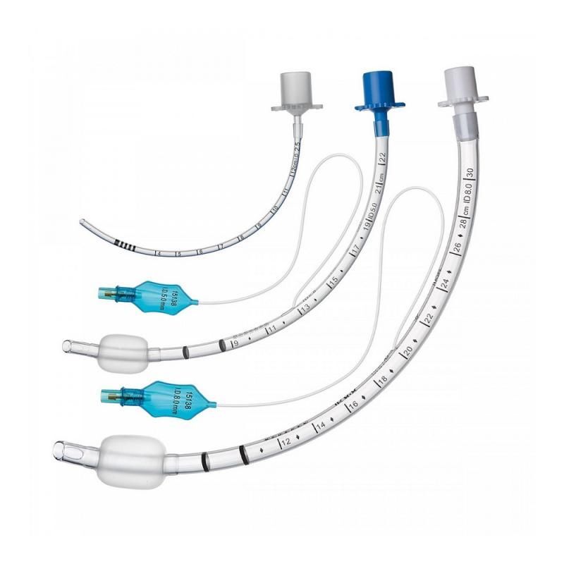 Трубка MEDEREN эндотрахеальная с манжетой размер 8.0. вн. диам.10.9 мм дл.32 см бел.