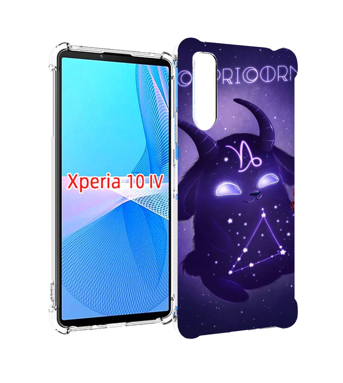 

Чехол MyPads знак-зодиака-козерог-7 для Sony Xperia 10 IV (10-4), Прозрачный, Tocco