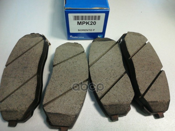 

Колодки Передние Kia Sorento 2.4/3.5l+Crdi 02-> Mando Mpk20 Mando арт. MPK20