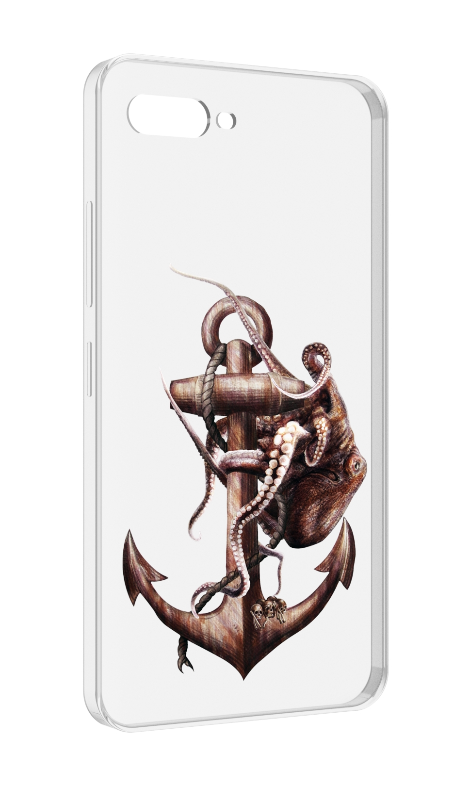 

Чехол MyPads ржавый якорь для ITEL A25 / ITEL A25 Pro / ITEL A35, Прозрачный, Tocco