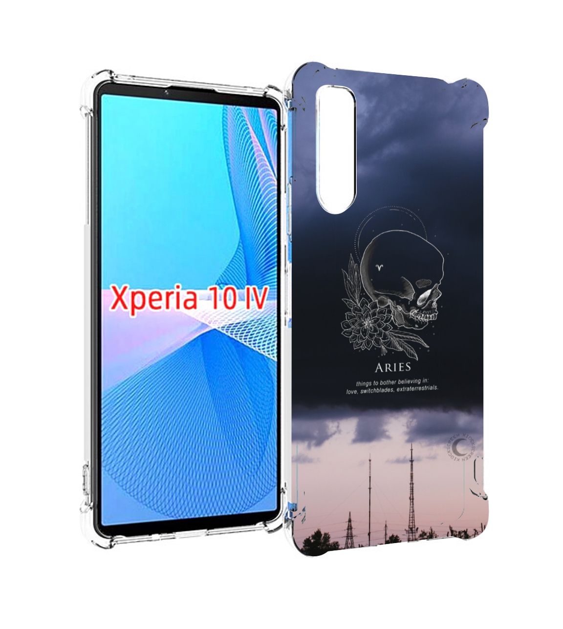 

Чехол MyPads знак-зодиака-овен-4 для Sony Xperia 10 IV (10-4), Прозрачный, Tocco