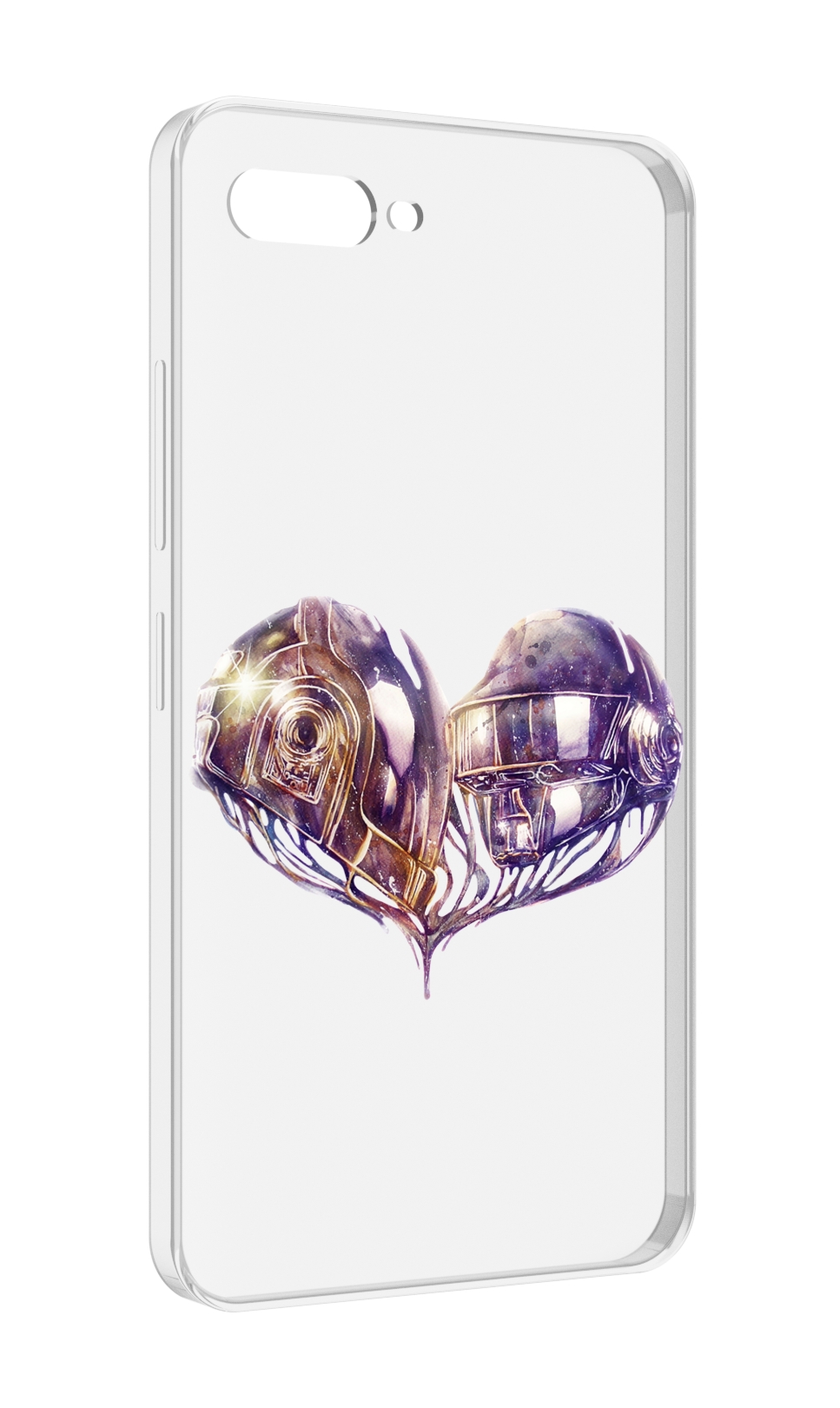 

Чехол MyPads сердце абстракция для ITEL A25 / ITEL A25 Pro / ITEL A35, Прозрачный, Tocco