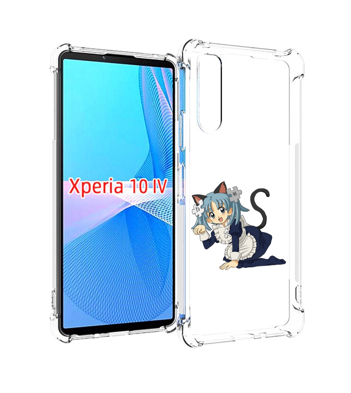 

Чехол MyPads аниме3 для Sony Xperia 10 IV (10-4), Прозрачный, Tocco
