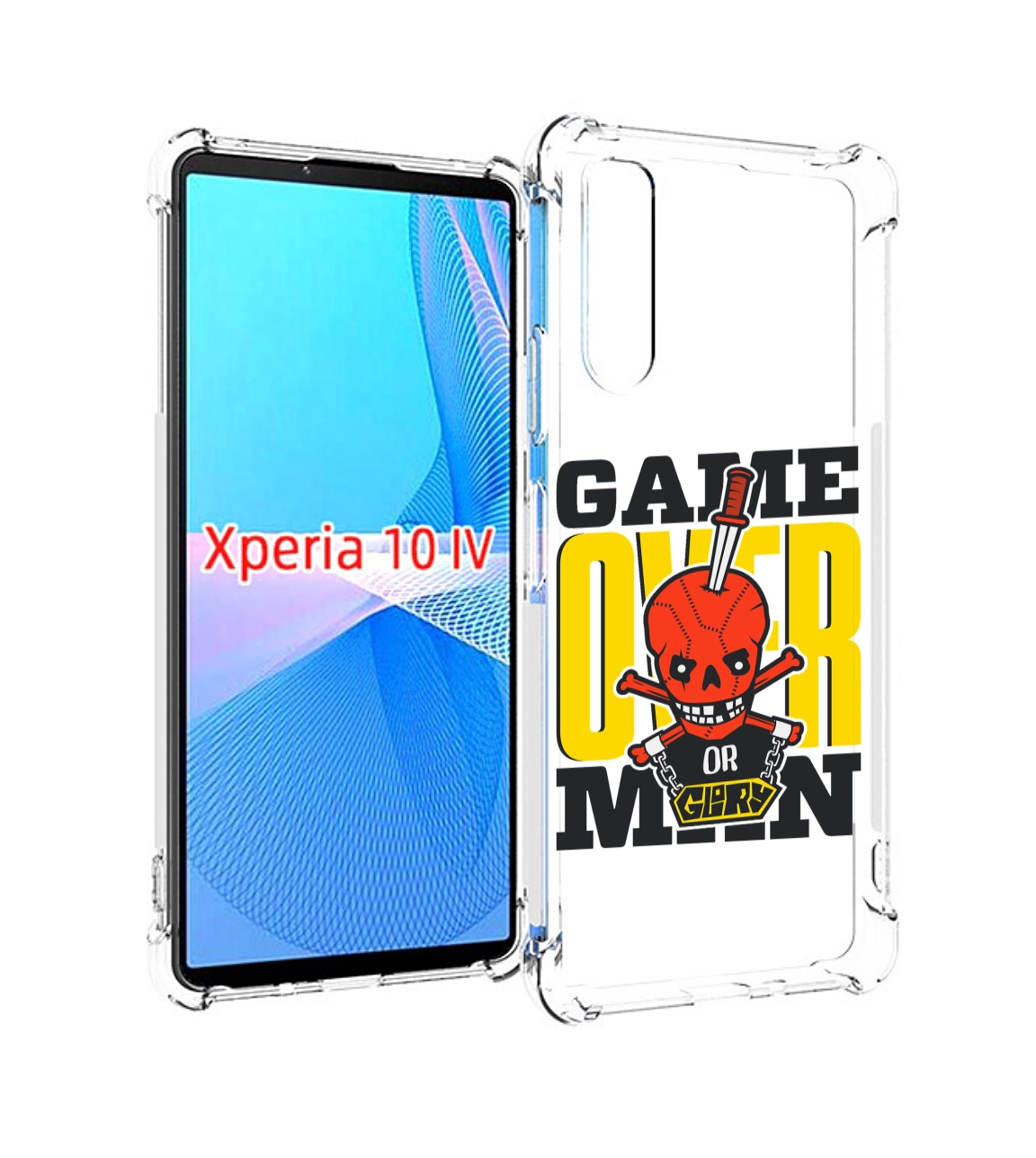 

Чехол MyPads игра-окончена-парень для Sony Xperia 10 IV (10-4), Прозрачный, Tocco