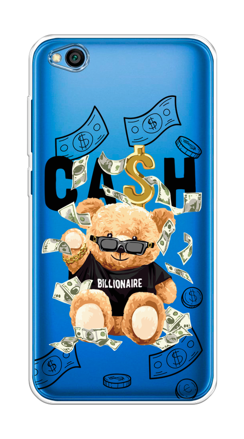 

Чехол на Xiaomi Redmi Go "Big cash", Черный;серый;бежевый, 35150-6