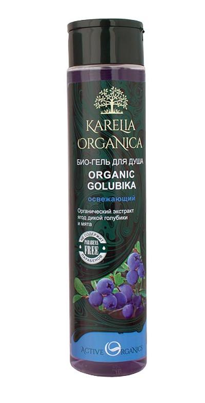 Био-гель для душа Karelia Organica Organic Golubika Освежающий 350 мл