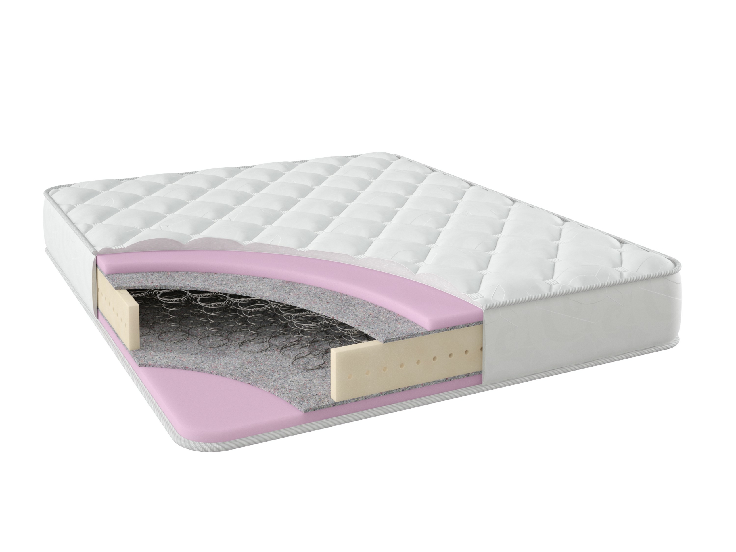 

Матрас Stories Эконом Кулларе Боннель 160х210, Бежевый;белый;серый;серебристый, Кулларе Боннель