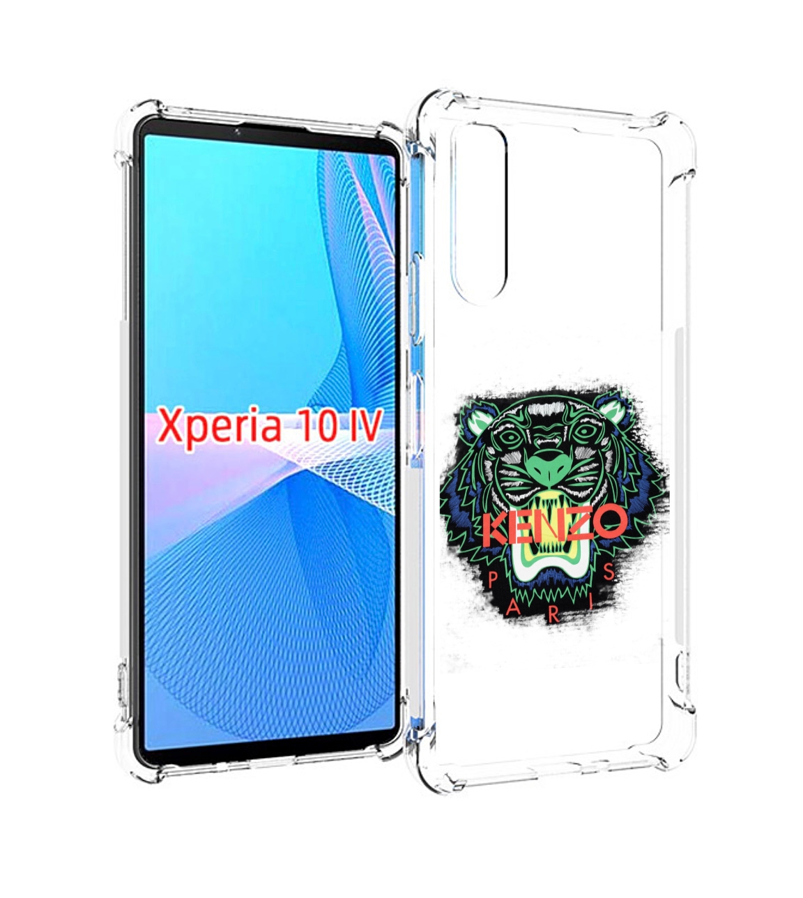

Чехол MyPads кинзо для Sony Xperia 10 IV (10-4), Прозрачный, Tocco