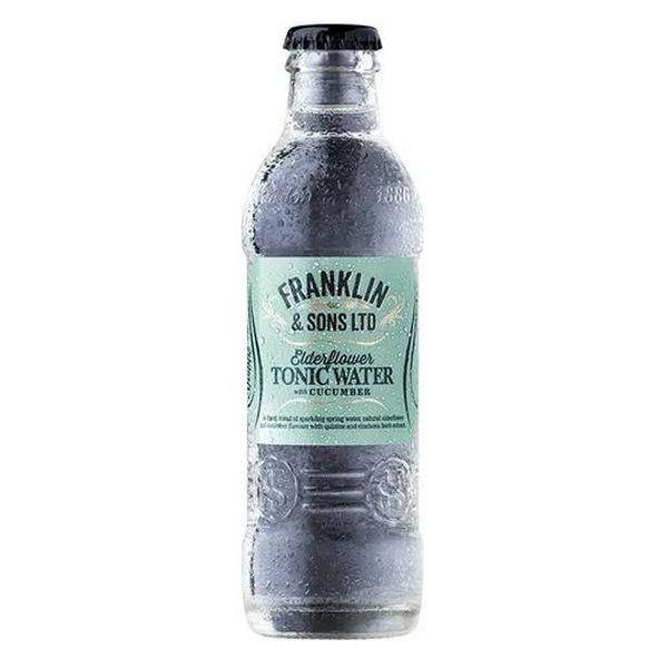 

Газированный напиток Franklin & Sons Elderflower with Cucumber Tonic Water 0,2 л