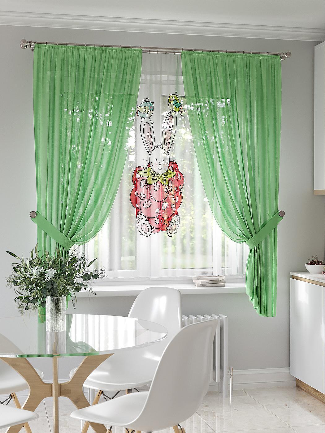

Комплекты штор AT HOME Бангилис высота 180 см, ширина 145 см, Белый, 550059