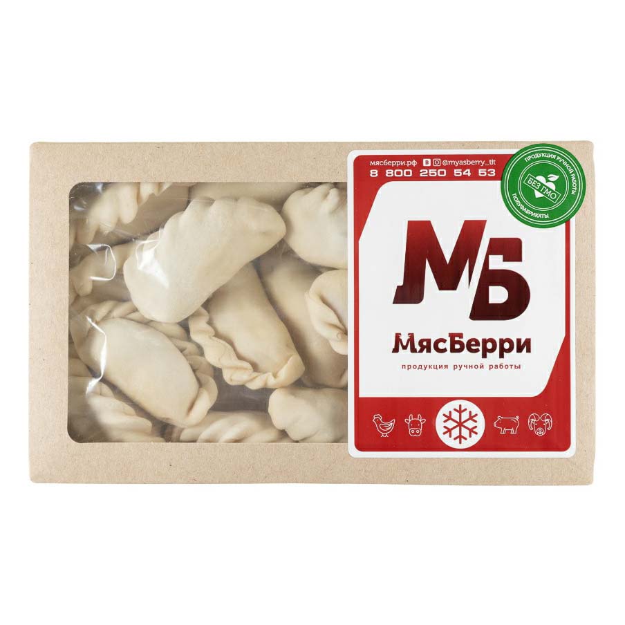 

Вареники МясБерри с картофелем 400 г