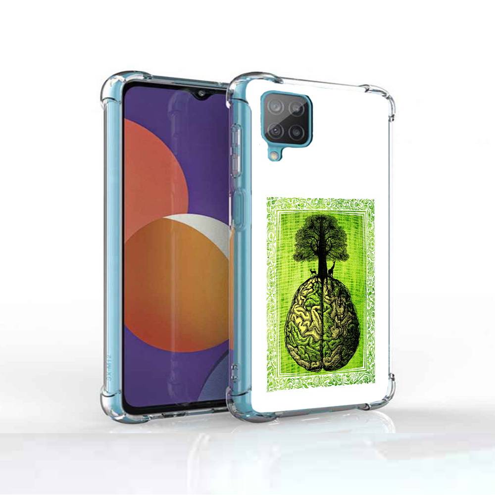 

Чехол MyPads Tocco для Samsung Galaxy M12 абстракция здоровый мозг (PT226930.536.211), Прозрачный, Tocco