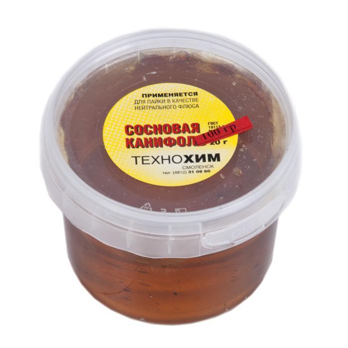 Канифоль сосновая Технохим 100 г