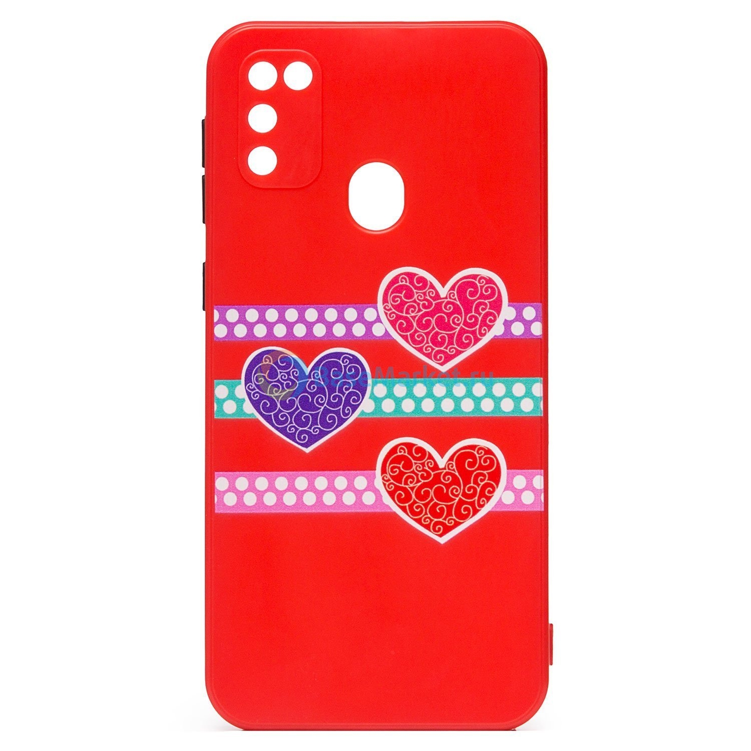 Чехол накладка SC246 BaseMarket для Samsung M215F Galaxy M21 (001)