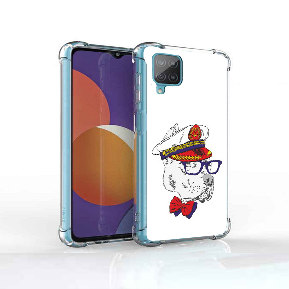 

Чехол MyPads Tocco для Samsung Galaxy M12 бульдог (PT226930.536.251), Прозрачный, Tocco