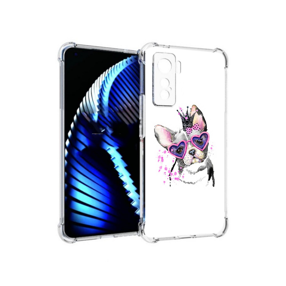 

Чехол MyPads Tocco для Vivo iQOO 5 принцесса, Прозрачный, Tocco