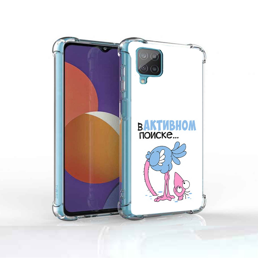 

Чехол MyPads Tocco для Samsung Galaxy M12 в активном поиске (PT226930.536.255), Прозрачный, Tocco