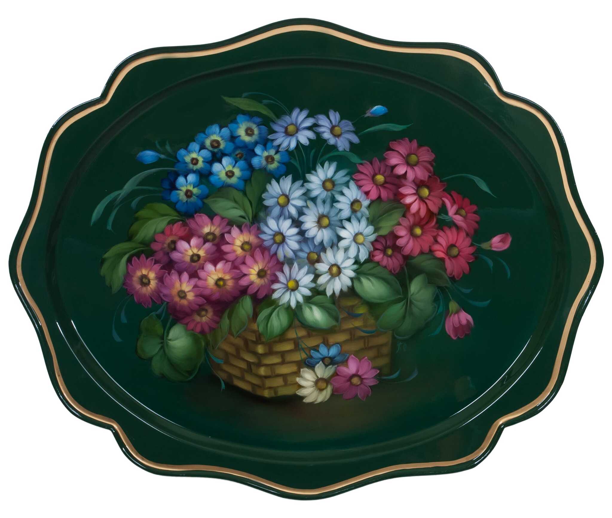 

Жостовский поднос A15D01062022006, Фигурная