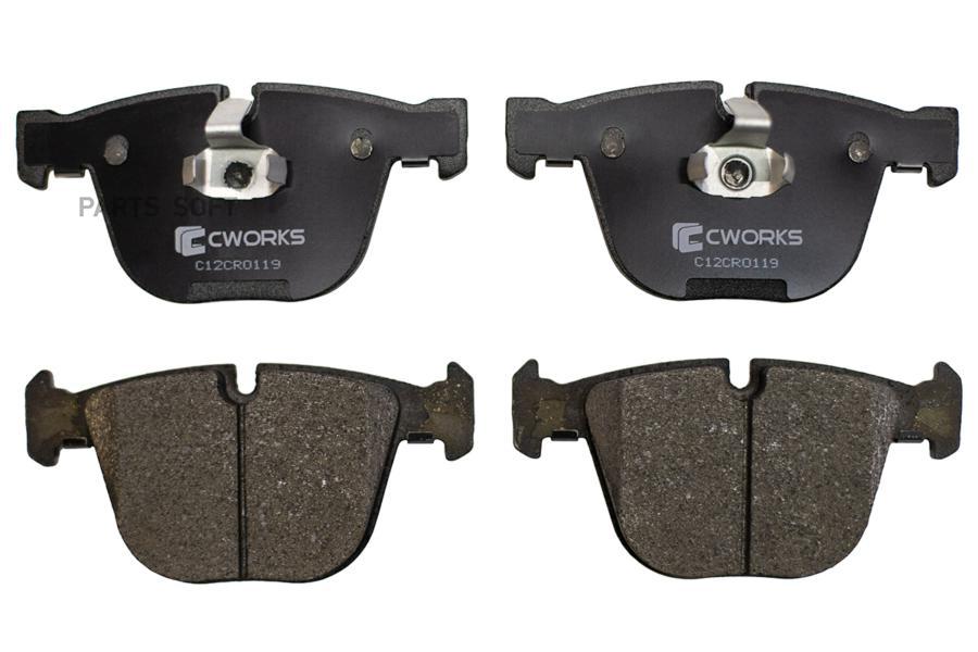 

Тормозные колодки CWORKS задние Low Metallic c12cr0119