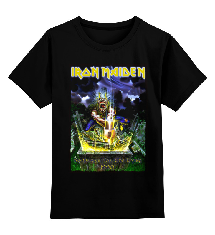 

Футболка детская Printio Iron maiden band цв. черный р. 164, Iron maiden band