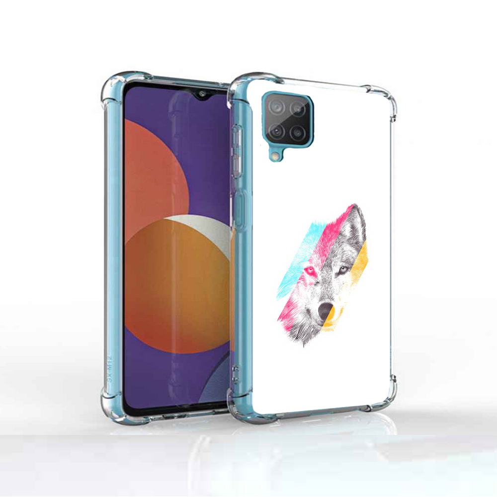 

Чехол MyPads Tocco для Samsung Galaxy M12 волк градиент (PT226930.536.268), Прозрачный, Tocco