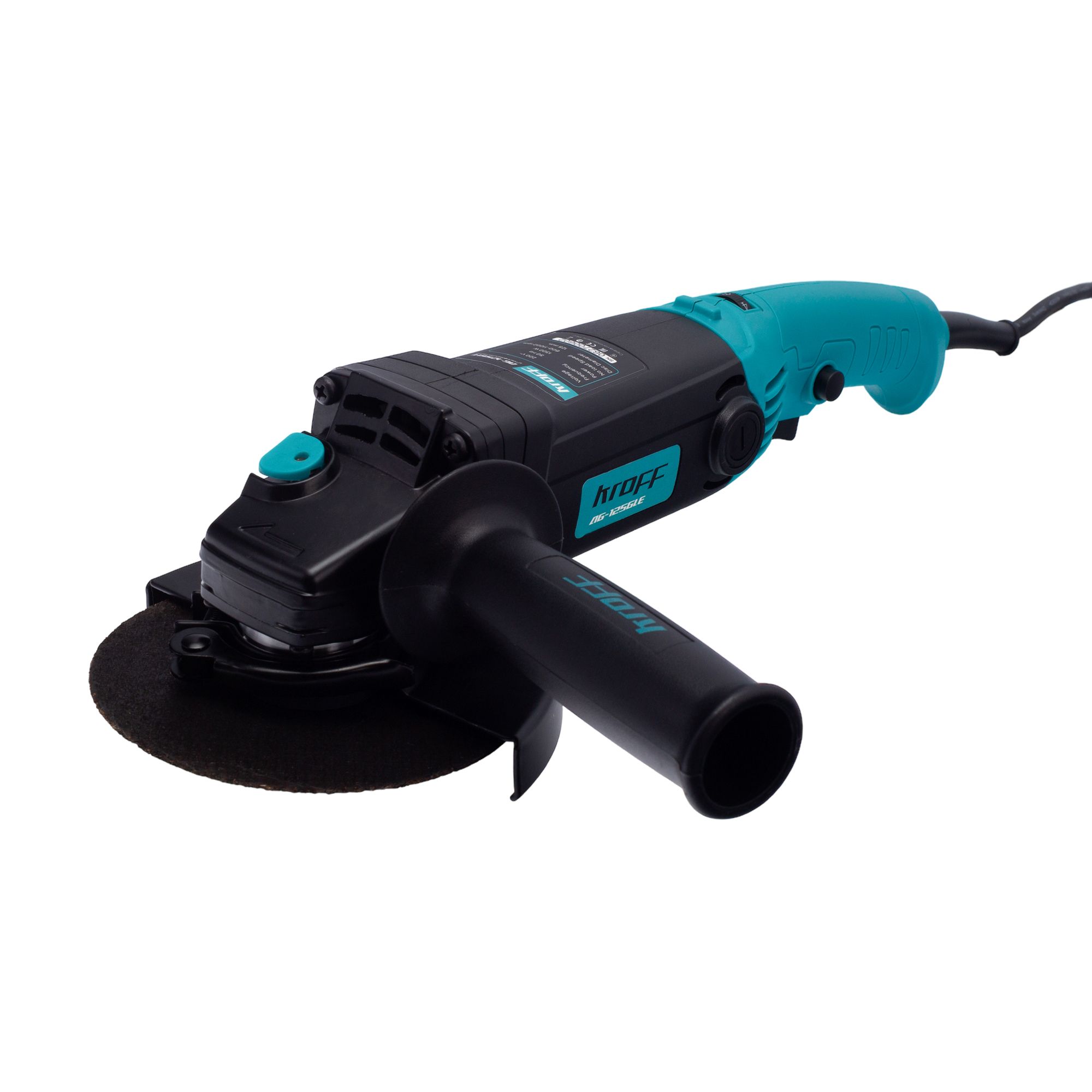 Шлифовальная угловая машина KROFF AG125GLE с регулоб125мм1300Вт 11000обмин 649000₽