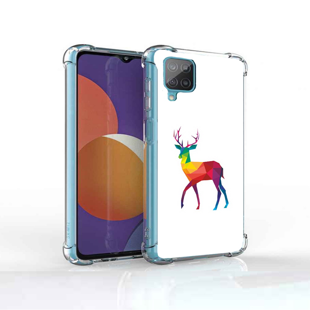 Чехол MyPads Tocco для Samsung Galaxy M12 геометрический олень (PT226930.536.286)