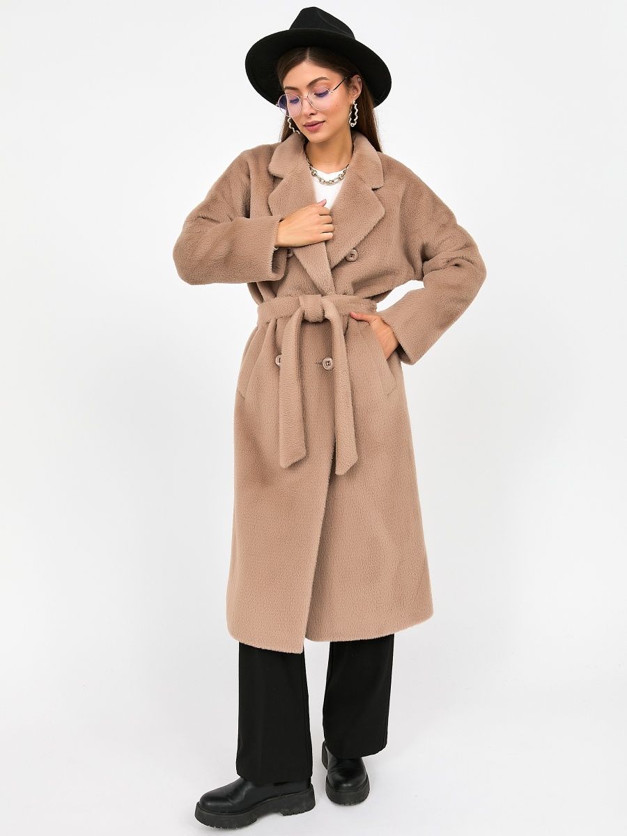 

Пальто женское Louren Wilton 62 розовое 50 RU, Розовый, 062