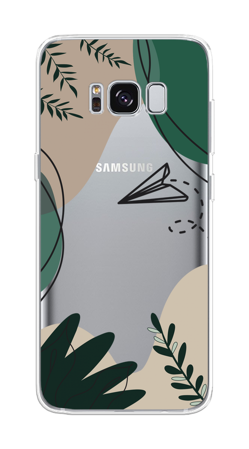 

Чехол на Samsung Galaxy S8 "Secret Garden", Зеленый;бежевый;черный, 24750-1