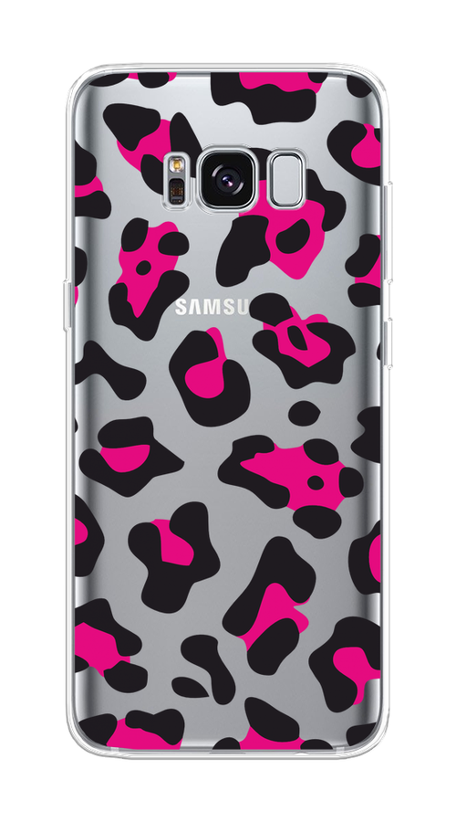 

Чехол на Samsung Galaxy S8 "Pink cow spots", Черный;розовый, 24750-1