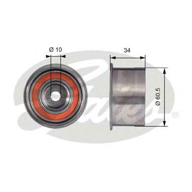 

Gates 7786-21466 // Направляющий Ролик Привода Грм Powergrip®