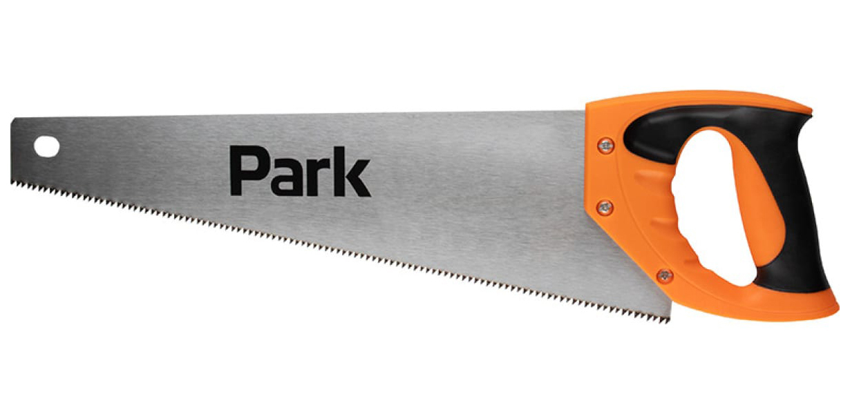 Ножовка по дереву Park, 500 мм, 7 TPI ножовка по дереву россия 500 мм шаг зубьев 6 5 мм пластиковая рукоятка 23165