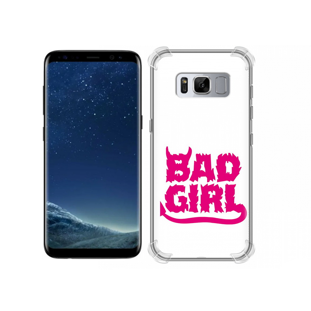 

Чехол MyPads Tocco для Samsung Galaxy S8 плохая девочка (PT62300.601.545), Прозрачный, Tocco