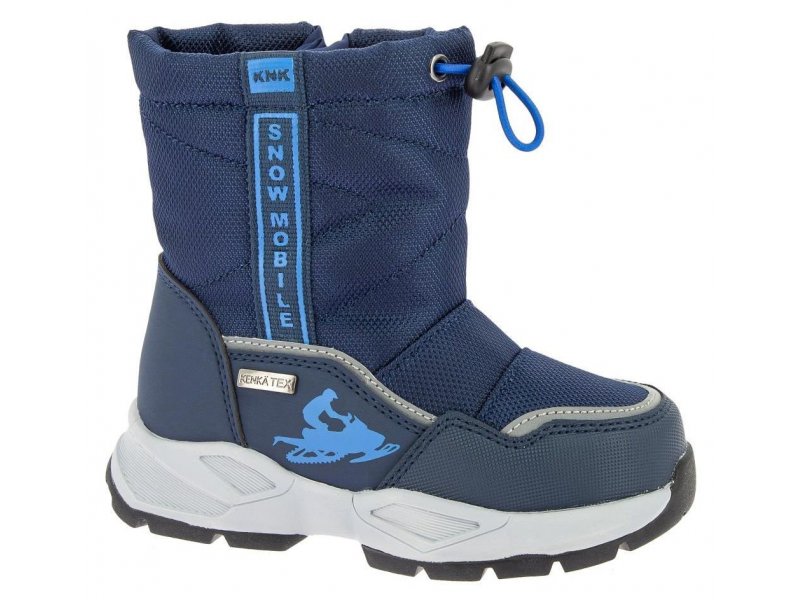 фото Сапоги для мальчика kenka синие р 30