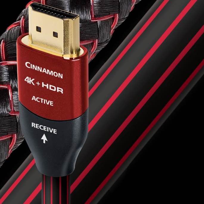 

Кабель AudioQuest Cinnamon 18 Active HDMI - HDMI, 12.5м красный, Cinnamon 18 Active