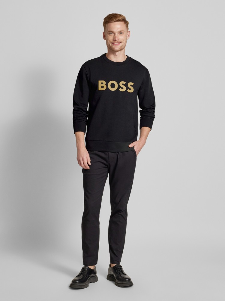 

Свитшот мужской BOSS 50506119/00 черный S, 50506119/00