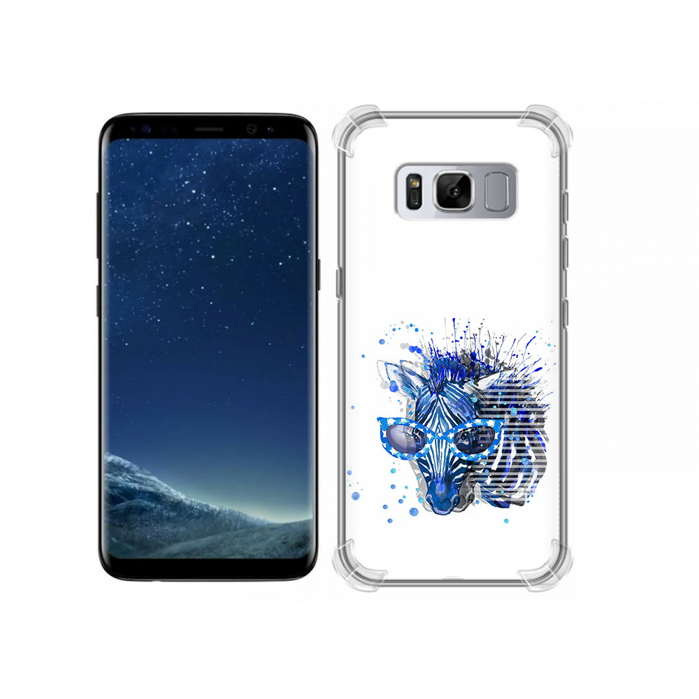 

Чехол MyPads Tocco для Samsung Galaxy S8 расплывчатая зебра (PT62300.601.577), Прозрачный, Tocco
