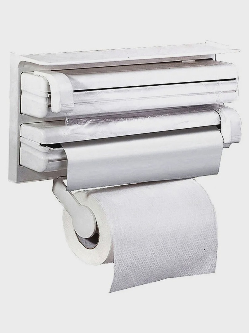 

Держатель для рулонов 3 в 1 Triple Paper Dispenser