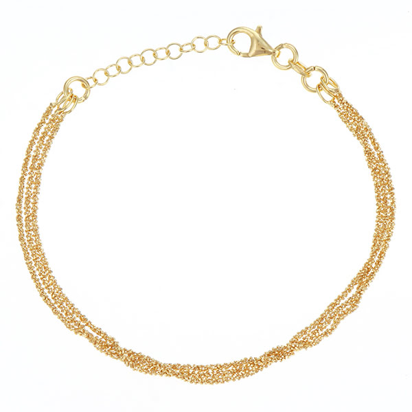 Браслет из серебра р. 17 gf.italia BR3718-G